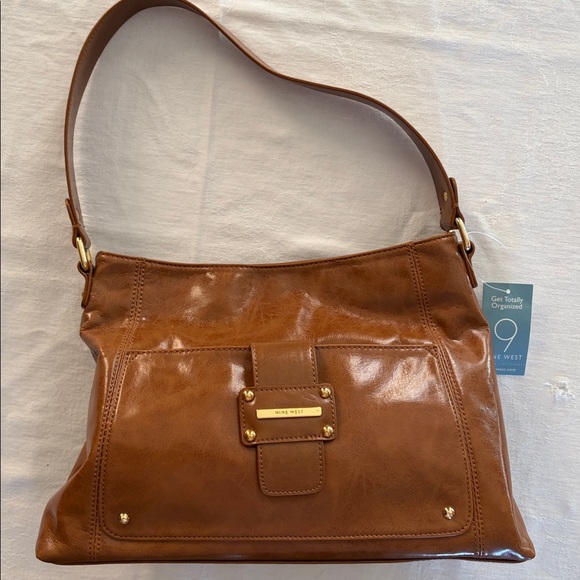 Nine West Handbags - NWT Nine West beautiful brown hobo bag